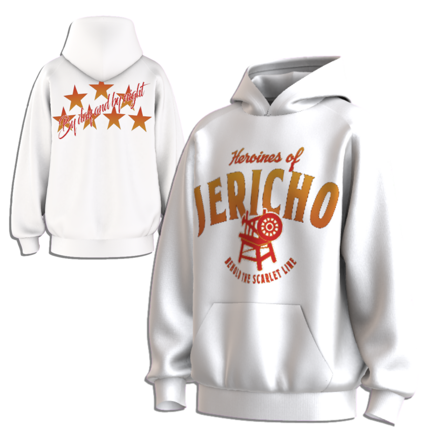 HOJ SCARLET LINE Hoodie