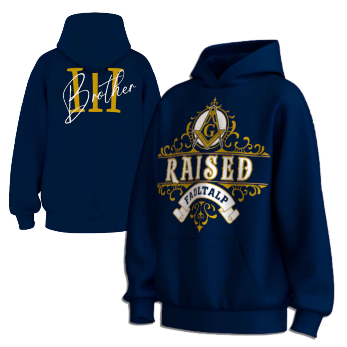 Masonic RAISED Hoodie