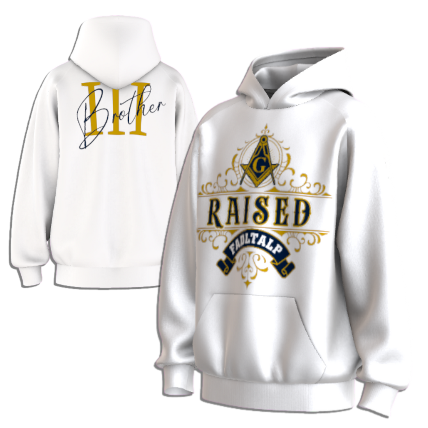 Masonic RAISED Hoodie