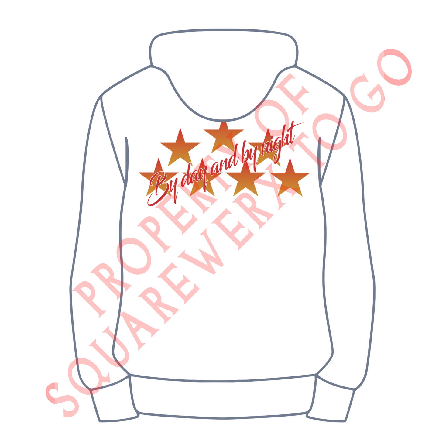 HOJ SCARLET LINE Hoodie