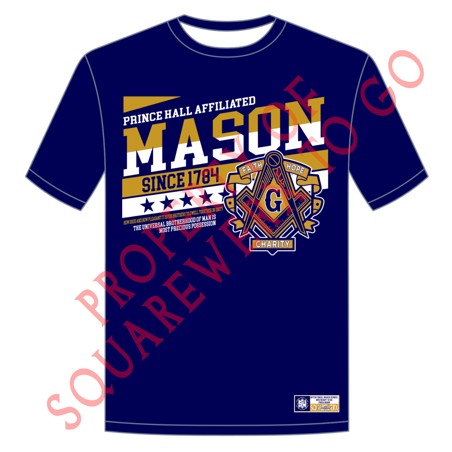Masonic LOOK TO THE EAST Tshirt