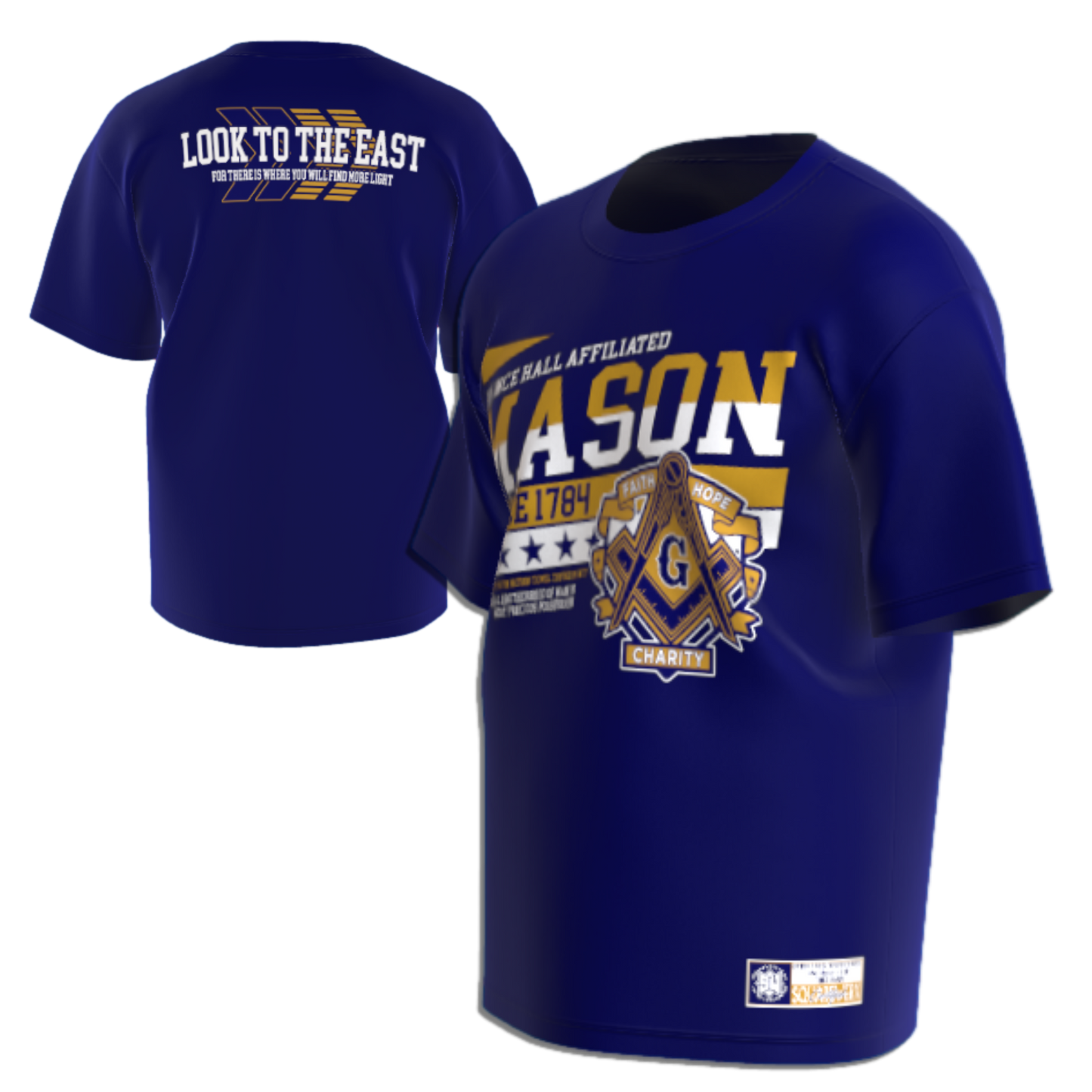 Masonic LOOK TO THE EAST Tshirt