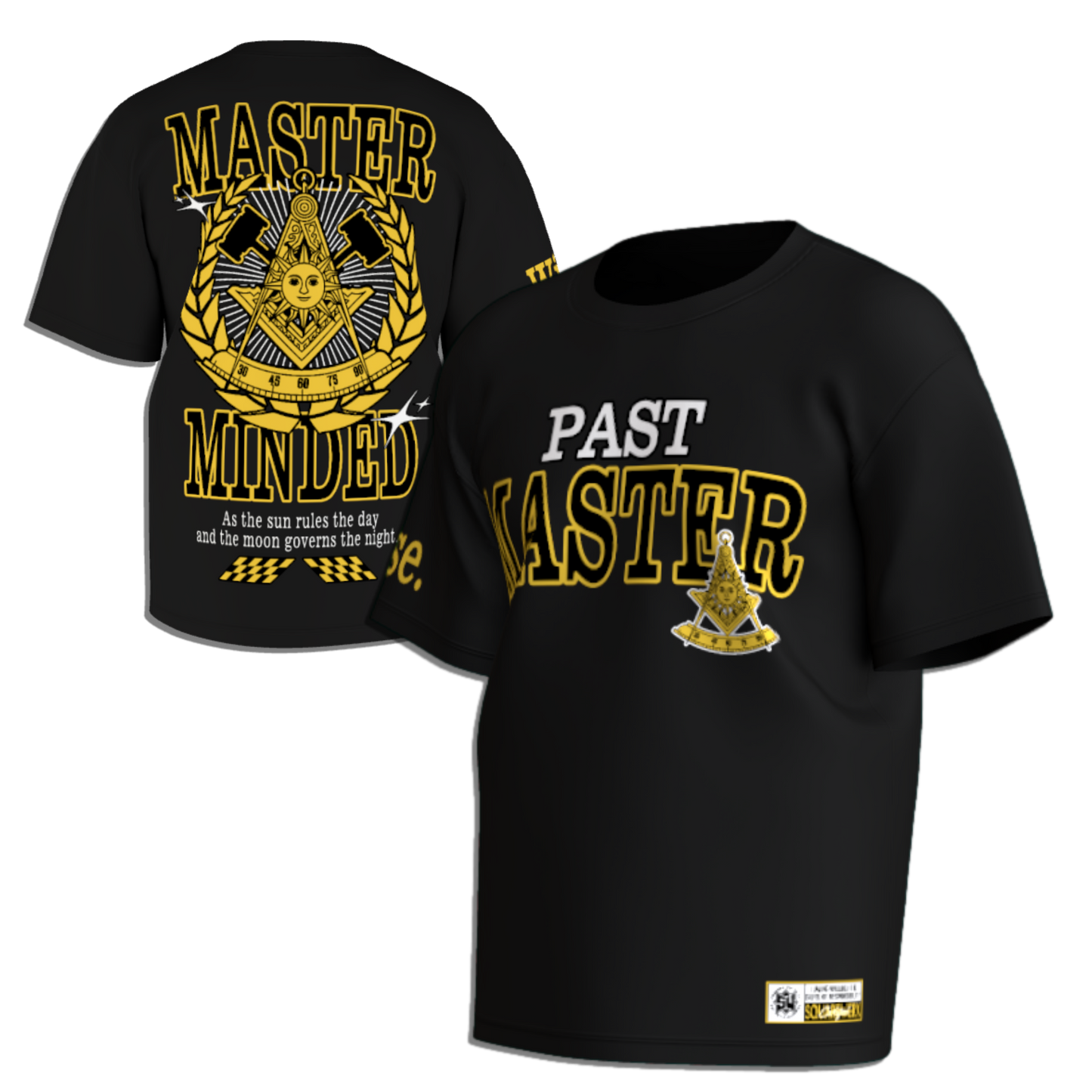 Masonic MASTER MINDED Tshirt