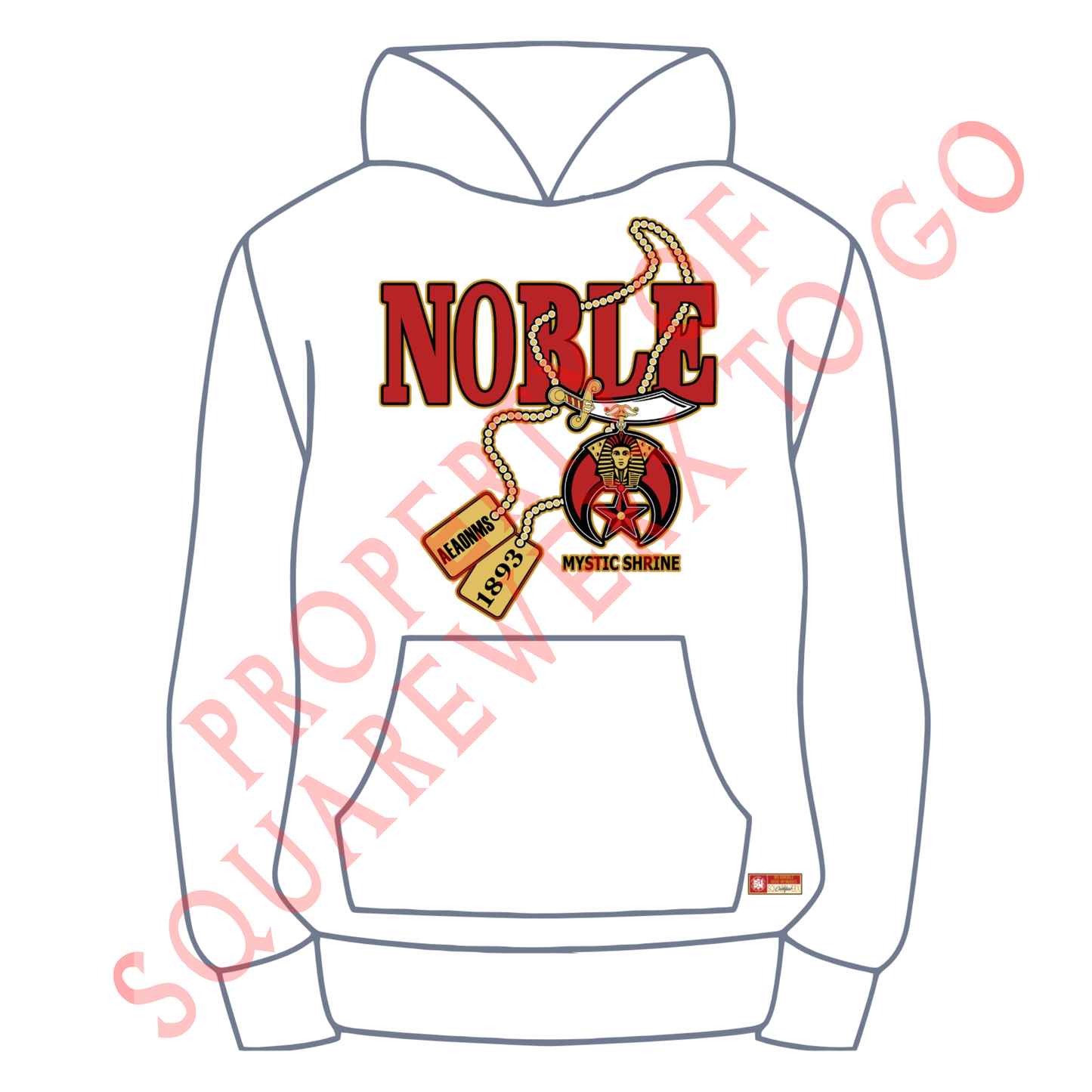 Shrine DOG TAGS Hoodie