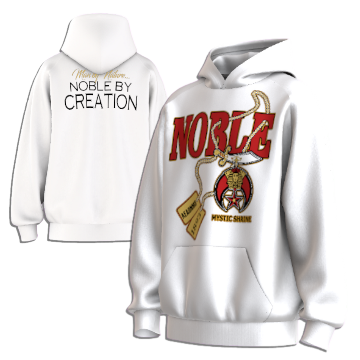 Shrine DOG TAGS Hoodie