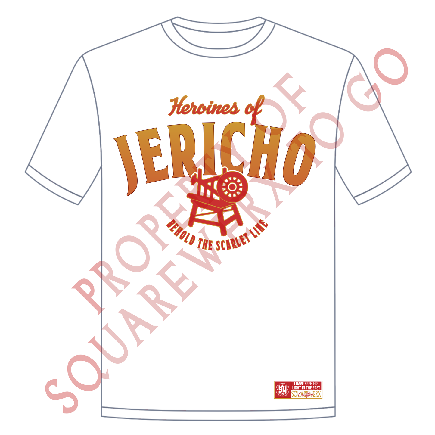 HOJ SCARLET LINE Tshirt