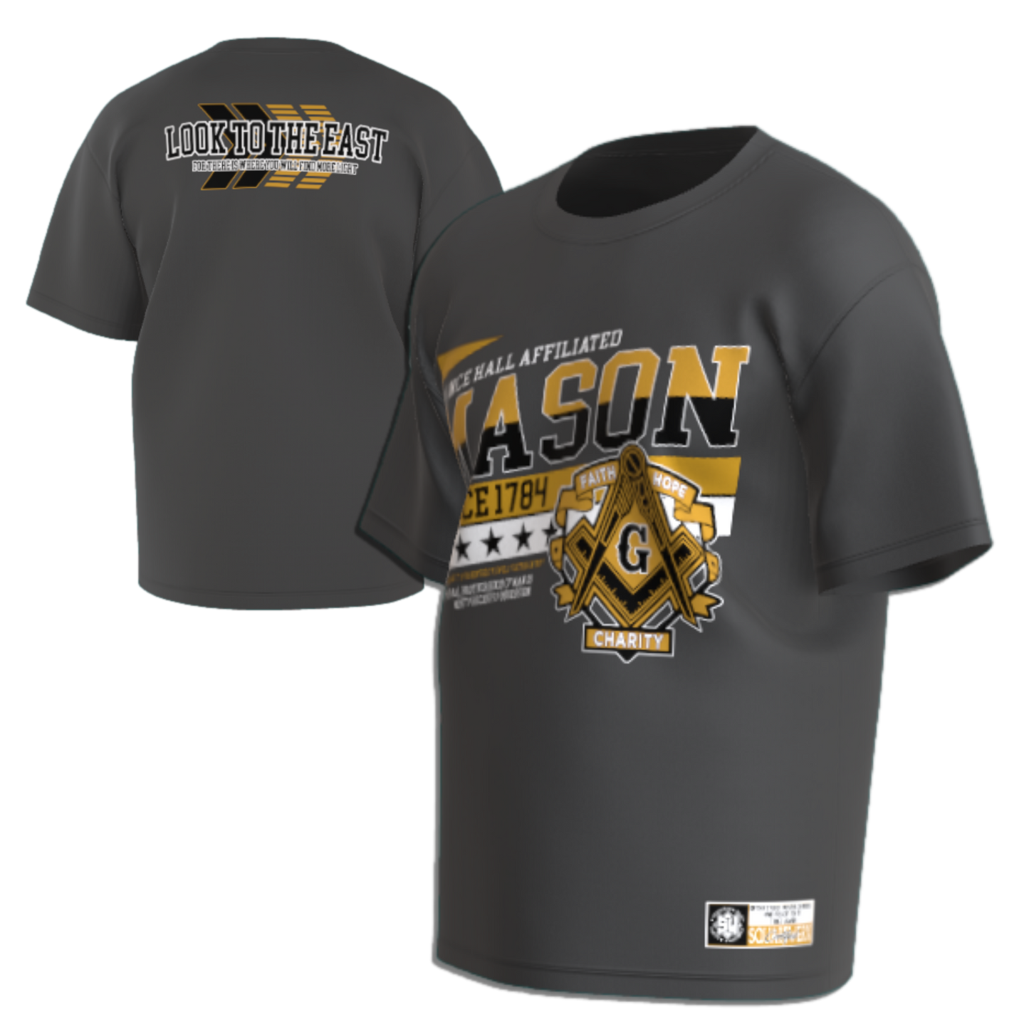 Masonic LOOK TO THE EAST Tshirt