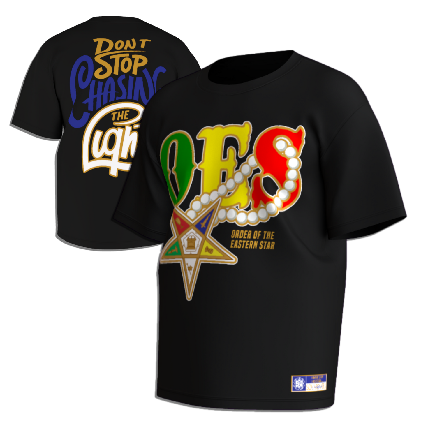 OES DON'T STOP Tshirt - Pentagon Up