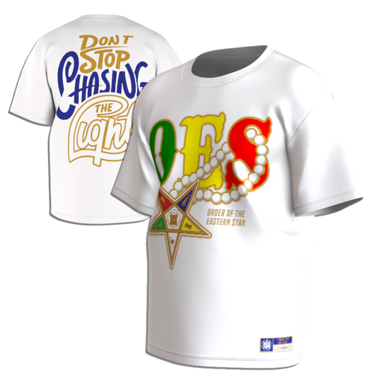 OES DON'T STOP Tshirt - Pentagon Up