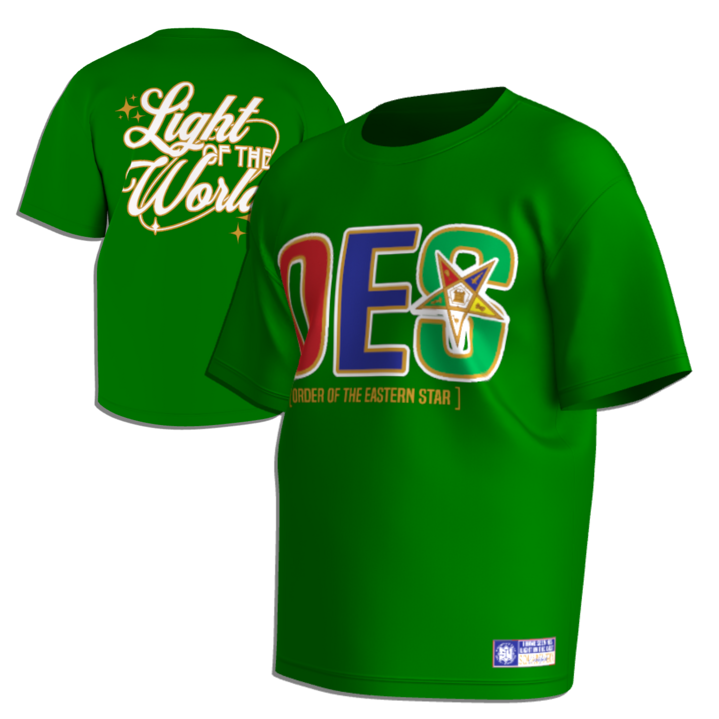 OES LIGHT OF THE WORLD Tshirt - Pentagon Up