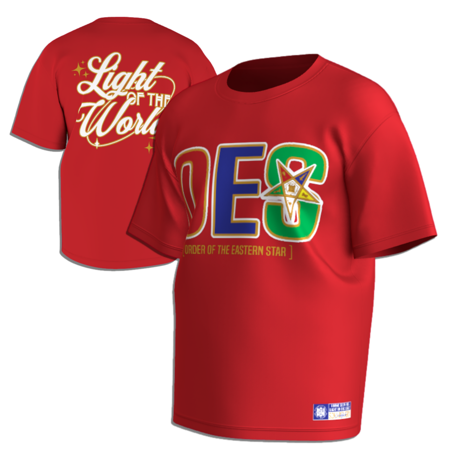 OES LIGHT OF THE WORLD Tshirt - Pentagon Up