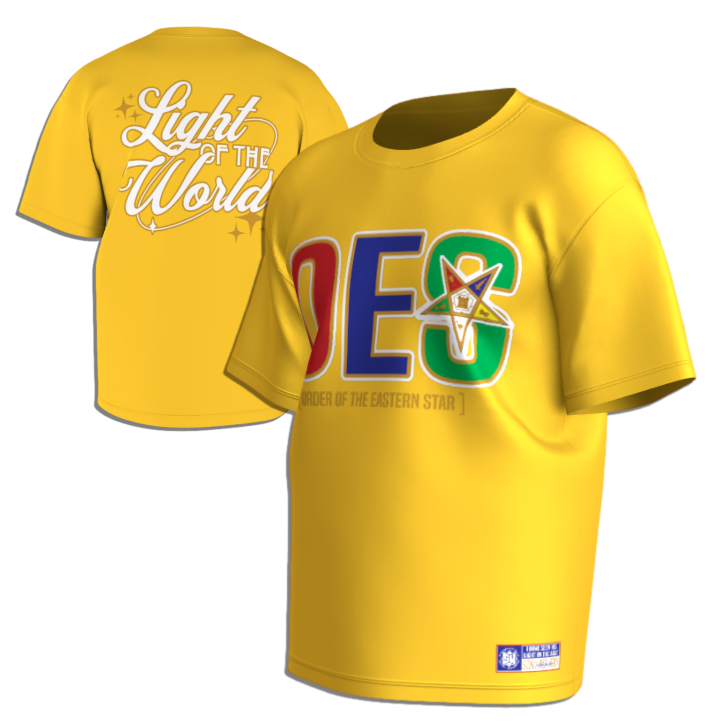OES LIGHT OF THE WORLD Tshirt - Pentagon Up