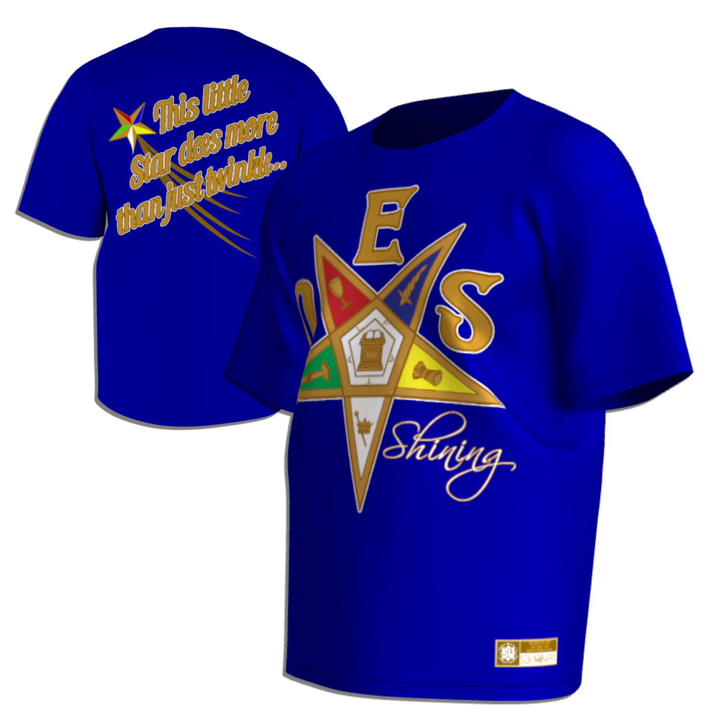 OES SHINING Tshirt - Pentagon Up