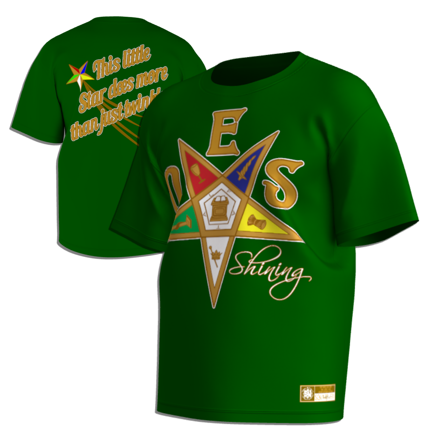 OES SHINING Tshirt - Pentagon Up