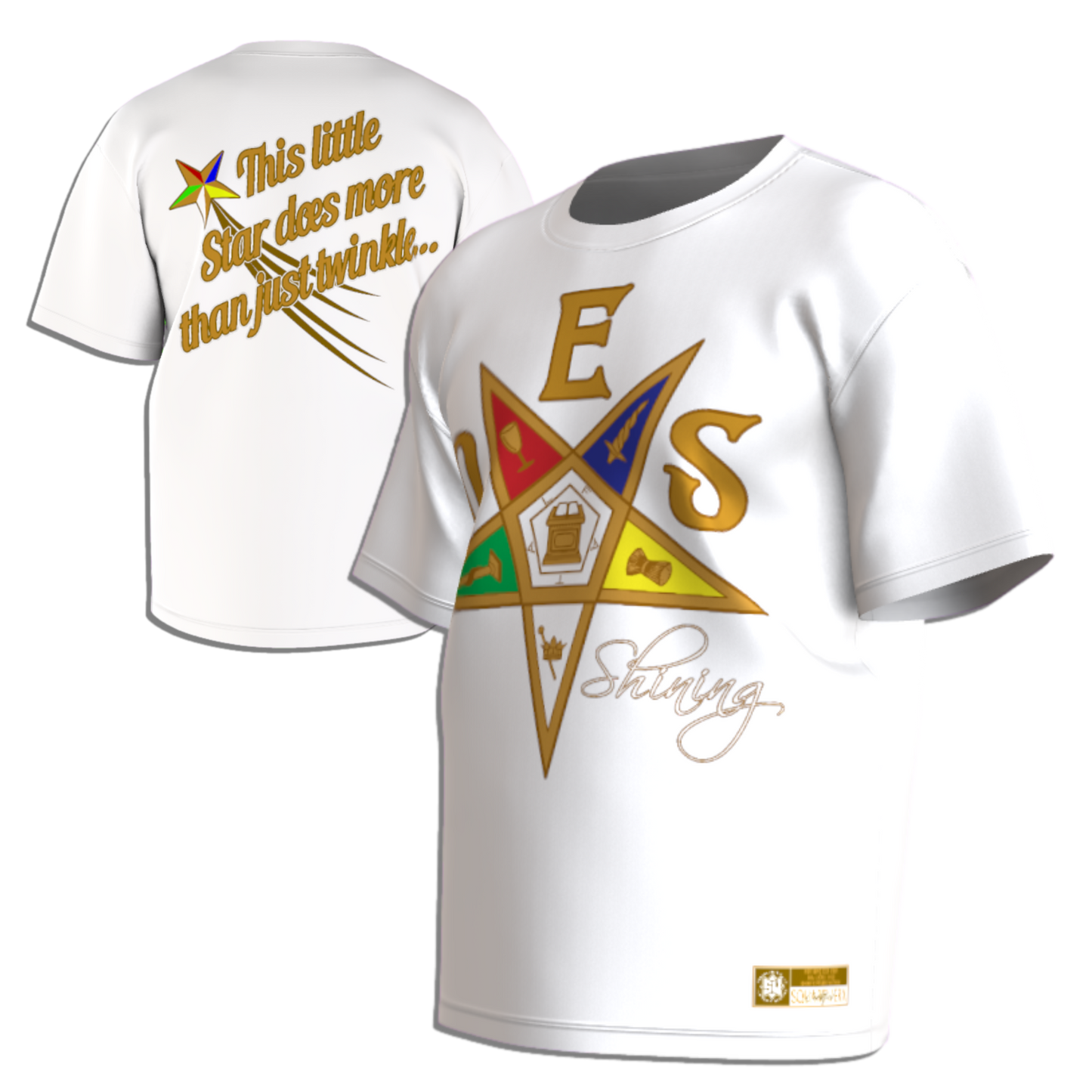 OES SHINING Tshirt - Pentagon Up