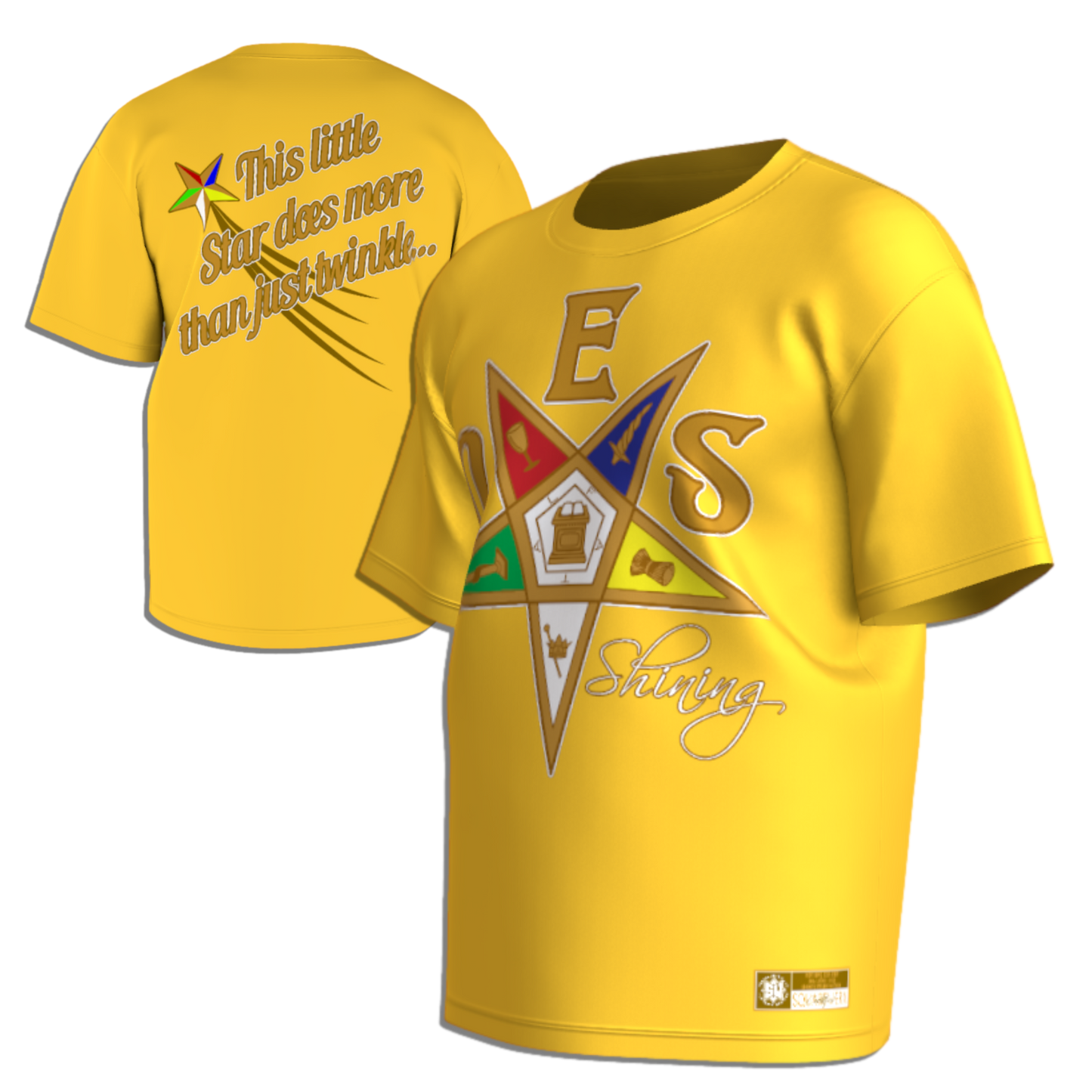 OES SHINING Tshirt - Pentagon Up